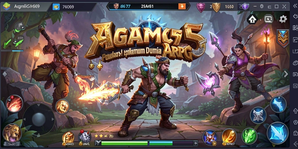 Gameplay menantang dan grafis menawan di AGAM69.