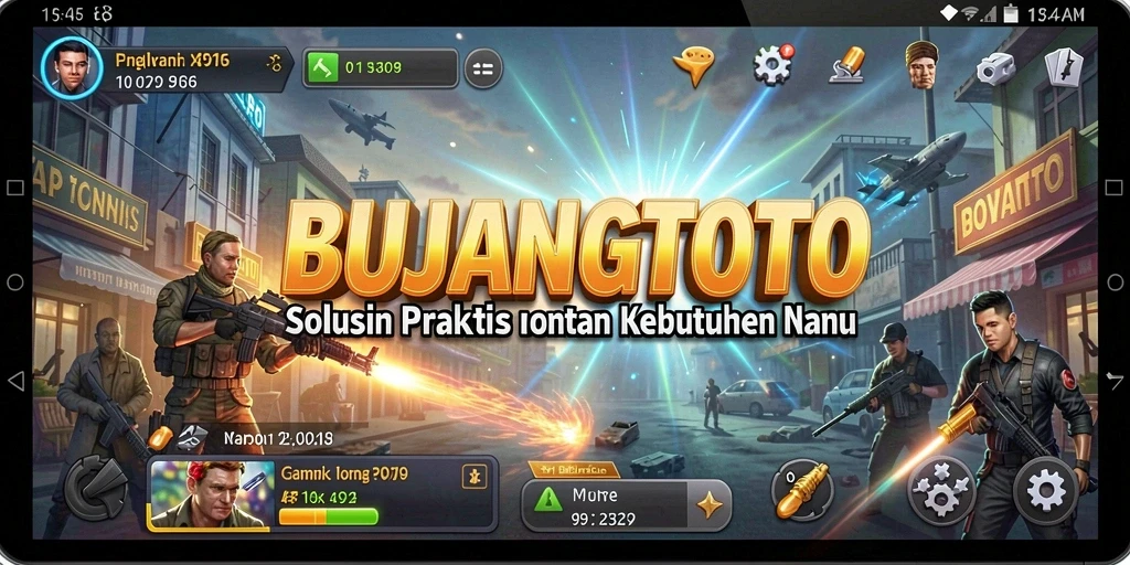 Tampilan antarmuka pengguna BUJANGTOTO yang menarik dan fungsional.
