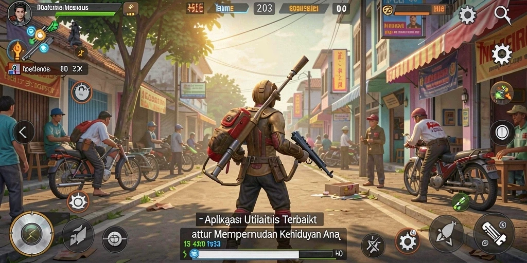 Tampilan antarmuka H03 yang sederhana dan intuitif untuk kemudahan pengguna.