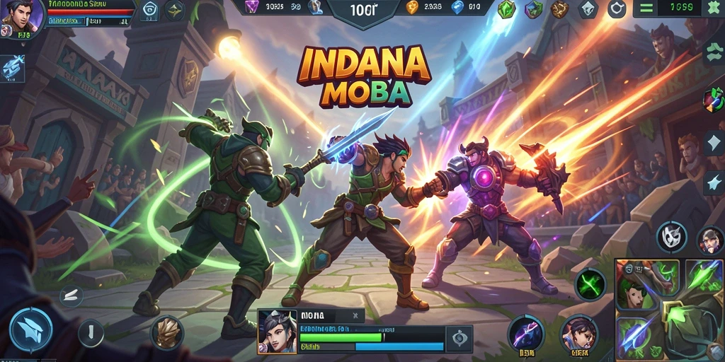 Screenshot gameplay INDAAA yang seru dan mendebarkan.