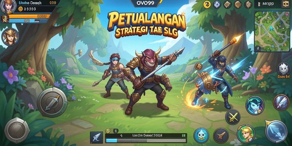 Tampilan gameplay OVO99 yang mendebarkan dan penuh strategi.