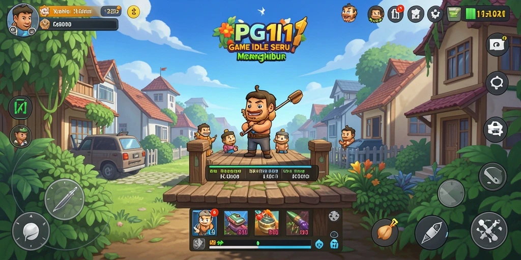 Tampilan gameplay PG11 yang seru dan menarik di layar.