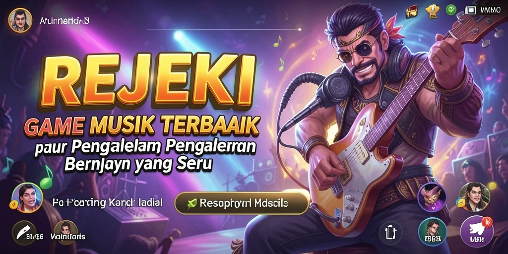 Screenshot fitur gameplay REJEKI yang menarik dan interaktif.