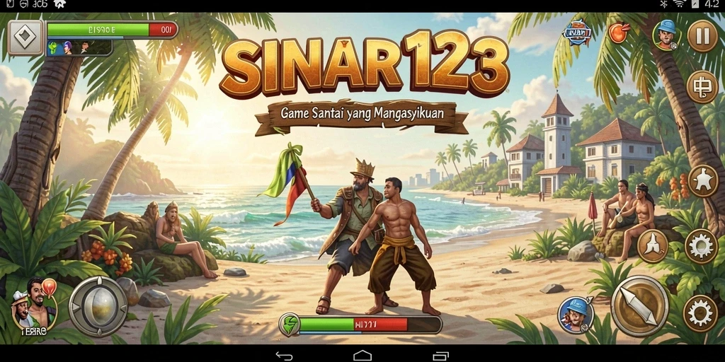Tampilan gameplay menarik dari SINAR123.
