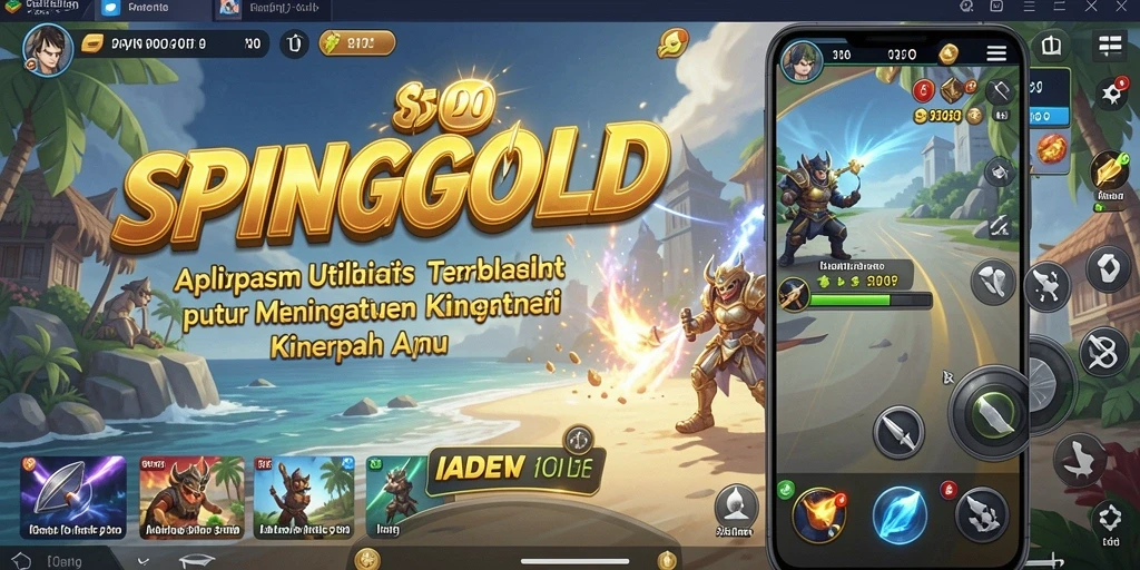 Tampilan antarmuka SPINGOLD yang memudahkan pengelolaan perangkat.